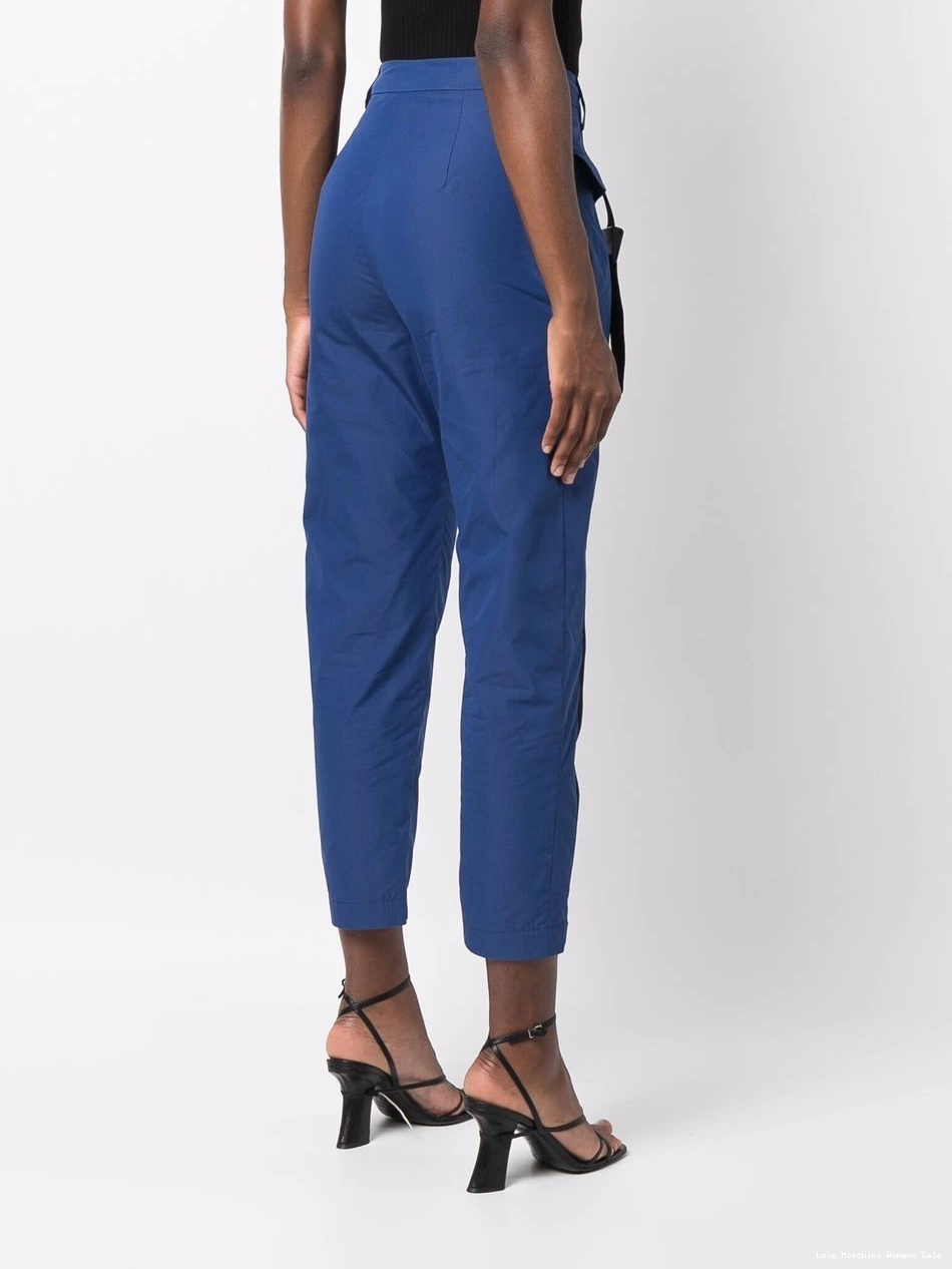 Affordable Love Moschino cropped trousers cargo Women 0406